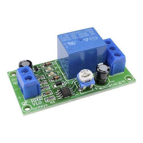 Diymore NE555 Delay Relay DC 12V Timing Delay Timer Switch Adjustable Delay Relay Module