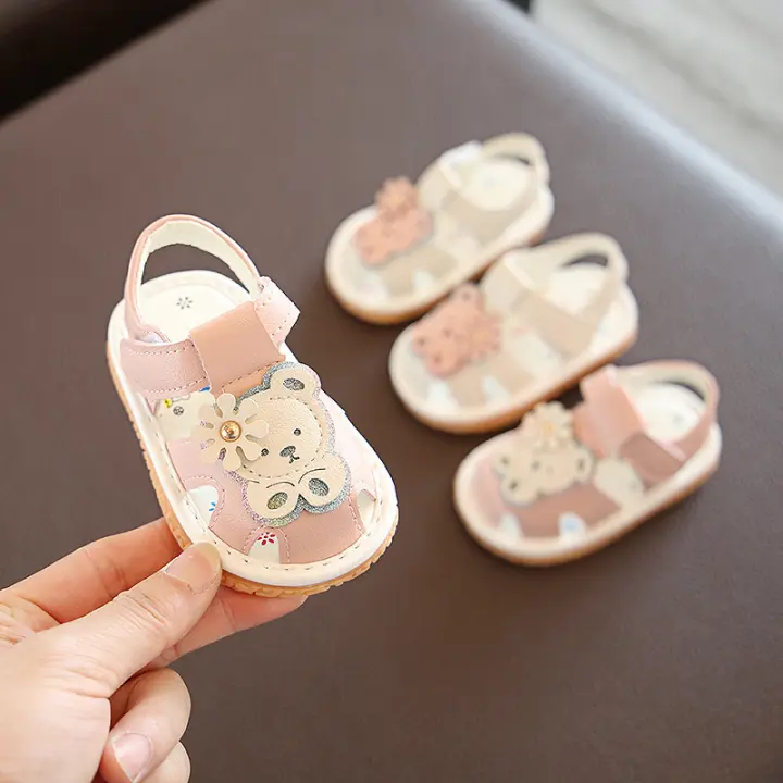baby girl walking sandals