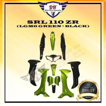 Srl 110 Zr Cover Set Yamaha Lagenda Zr Green Black Lazada