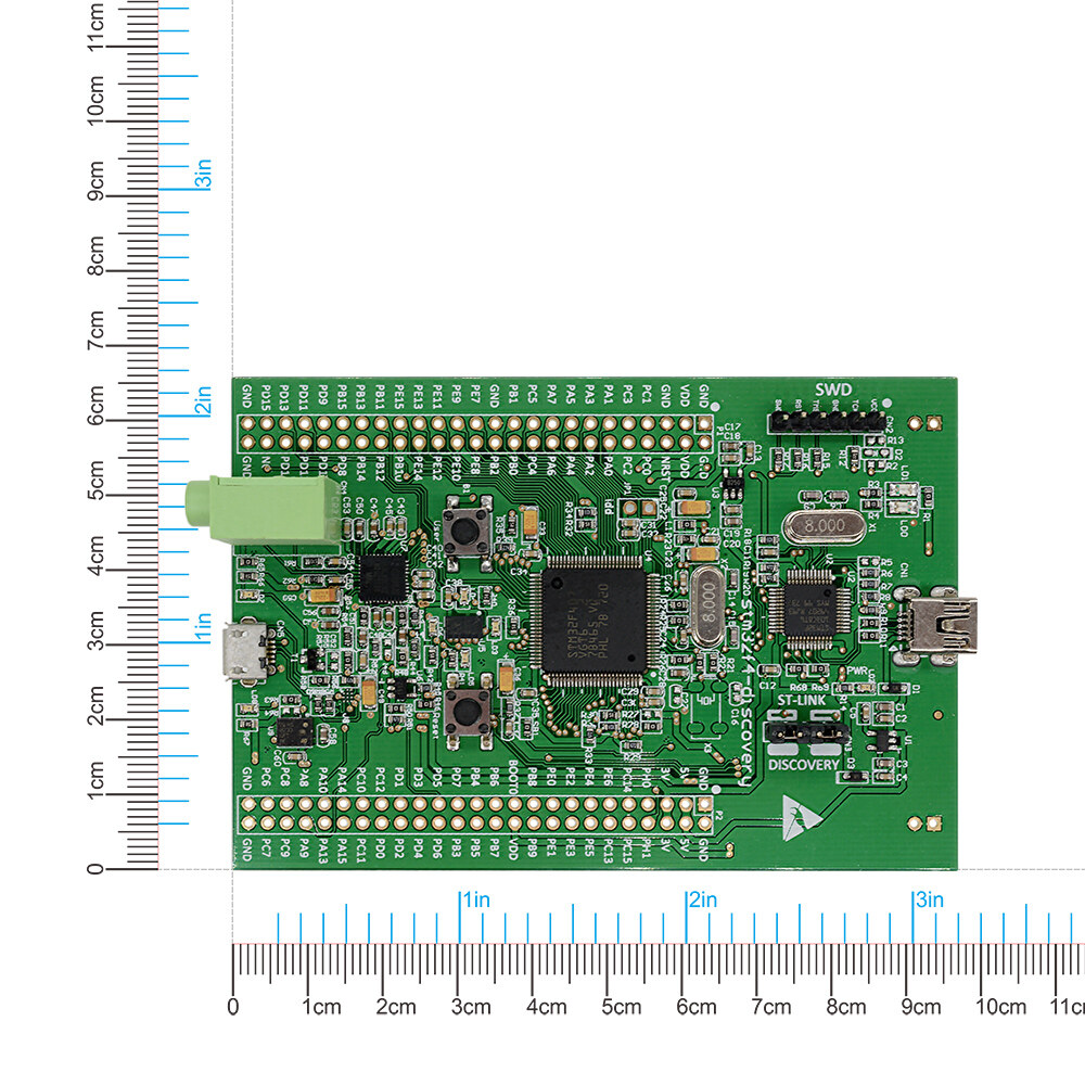 Diyiot  Ban Phát Triển Cortex-m4 Stm32f4 Discovery Stm32f407, St-Liên Kết V2