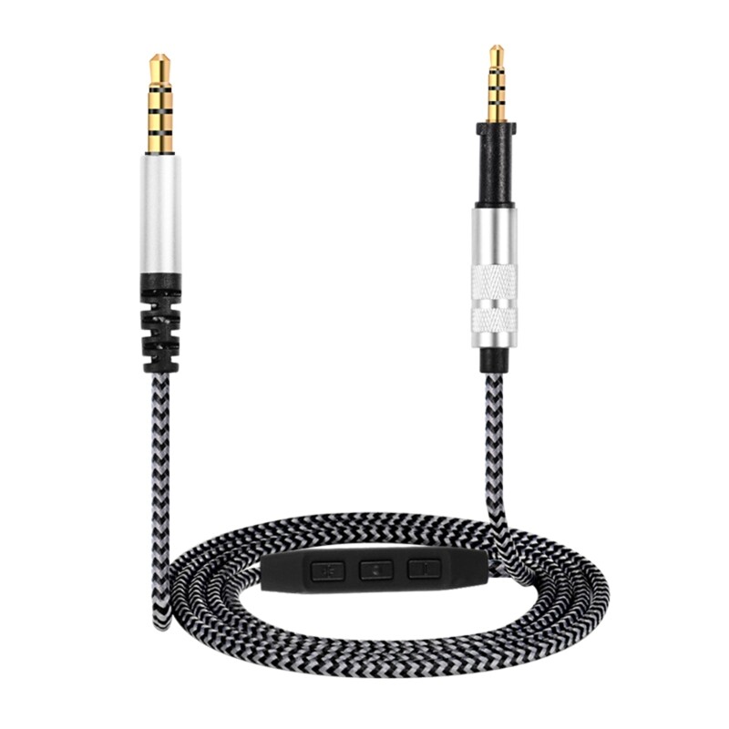Replacement Stereo -Audio Cable Music Wire Extension Cord for AKG K450 K430 K451 K452 K480 K490 K495 Q460 Headphones