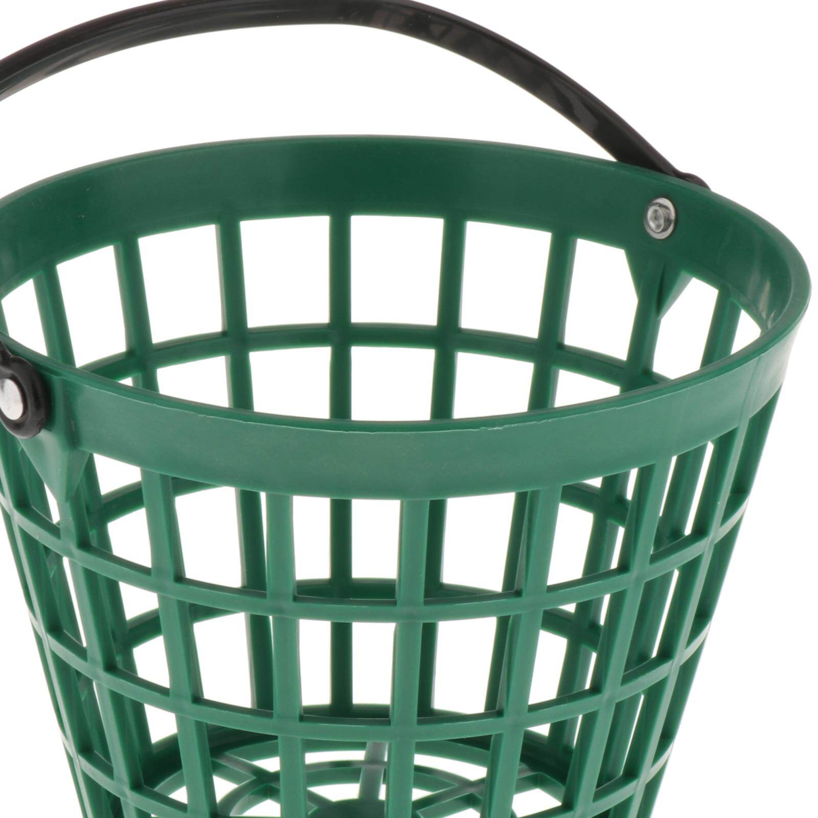 Blesiya Giỏ Bóng Golf Màu Trơn, Golf Phạm Vi Xô Túi Đựng Đồ
