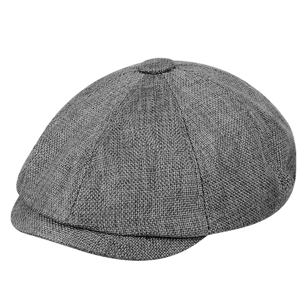 Classic Herringbone Beret Tommy Shelby Hat Retro British Newsboy Cap ...