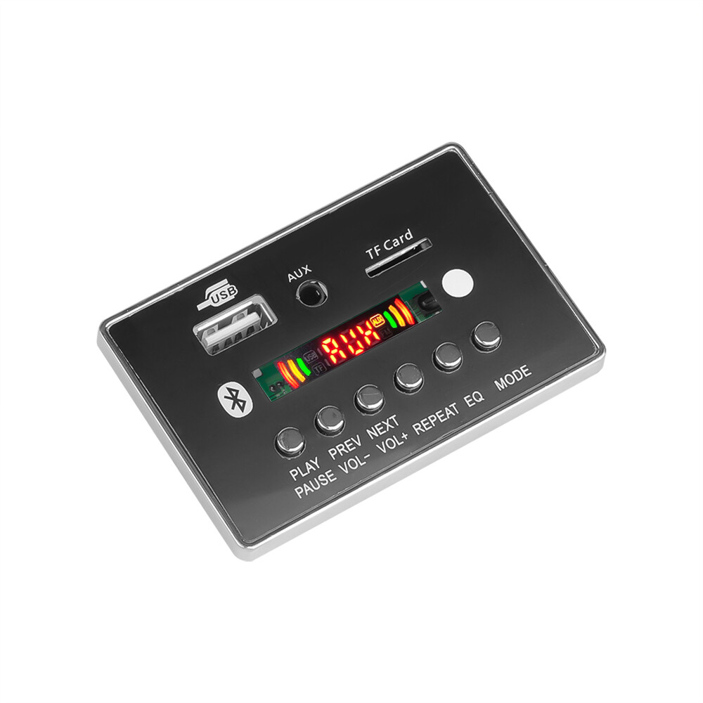 Mô-đun Giải Mã MP3 Bluetooth 5.0 Mô Đun Bảng Mạch Từ Xa USB FM 5V 12V Cho Xe Hơi Máy Phát MP3 USB WMA WAV Khe Cắm Thẻ TF