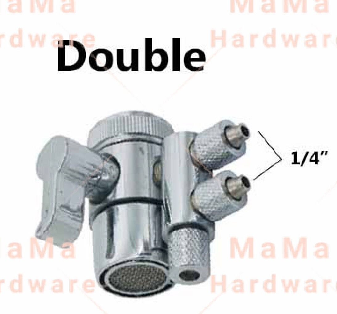 1/4" S/STEEL WATER FILTER DIVERTER / WATER FILTER ADAPTER VALVE Lazada