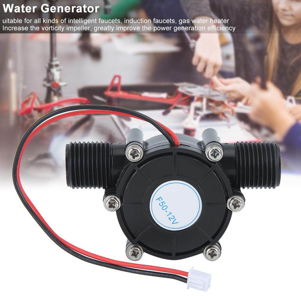 [Hot sale]12V 10W Black DC Electric Micro Hydroelectric Hydro Water Generator Accessory