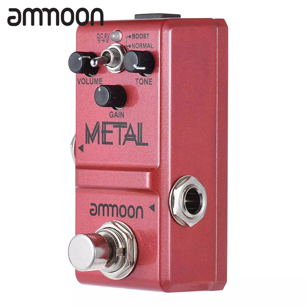 Nano Series Guitar Effect Pedal Heavy Metal Distortion True Bypass Aluminum Alloy Body