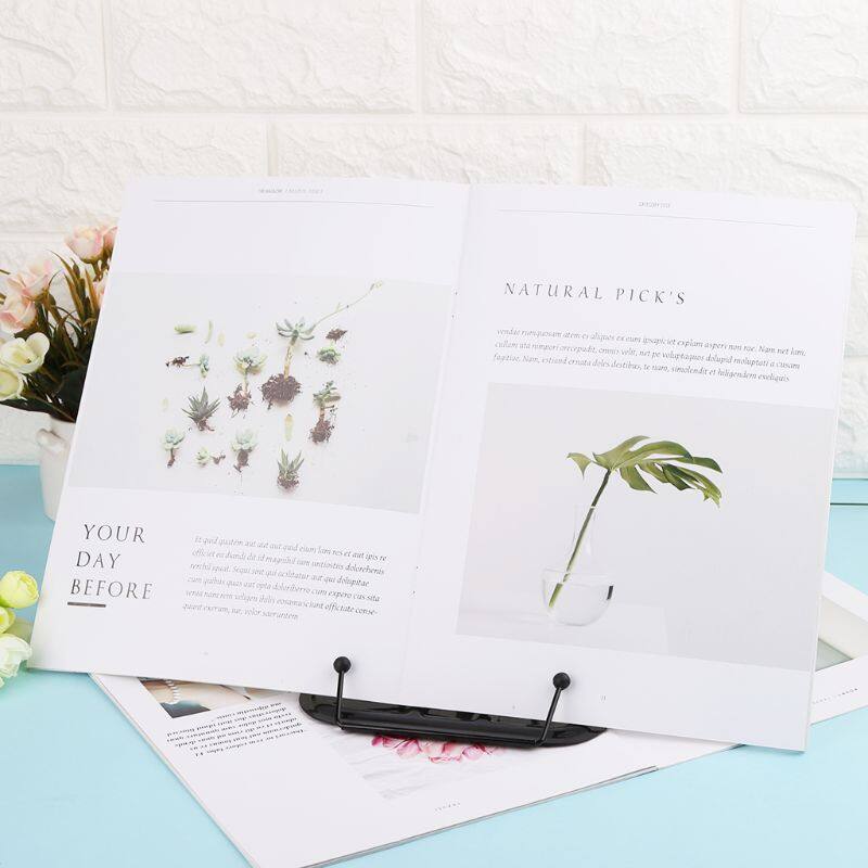 Foldable Adjustable Reading Book Support Stand Document Holder Shelf For iPad