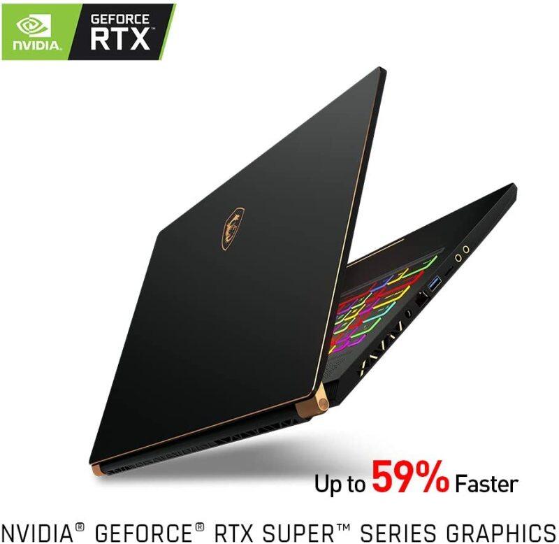 MSI GS75 Stealth 10SGS-271 17.3 300Hz 3ms Ultra Thin and Light Gaming Laptop Intel Core i7-10750HK RTX 2080 Super 32GB 512GB NVMe SSD Win10PRO VR Ready Malaysia