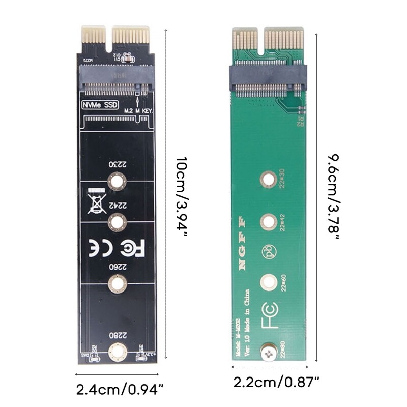 【New Arrive】 PCIE to M.2 Adapter NVMe SSD M.2 PCIE X1 Riser PCI-E M Key Connector Adapter
