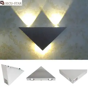 triangle led wall lamp