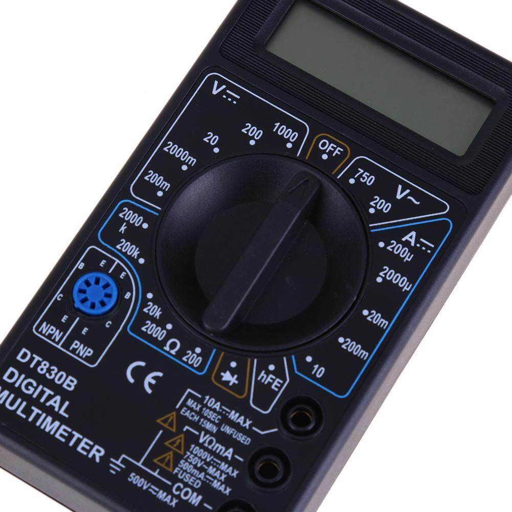 DT-830B Đồng Hồ Điện Vạn Năng LCD AC/DC 750/1000V Amp Volt Ôm Kế