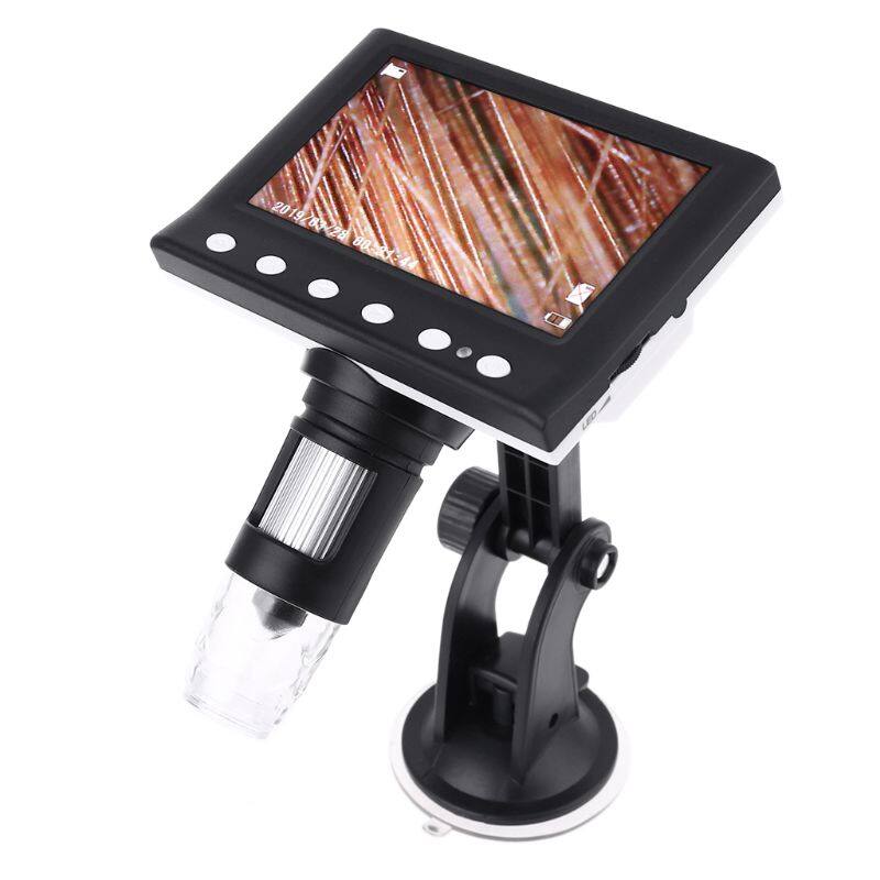 1000X Digital Microscope 4.3" LCD Electronic Rechargeable Video Microscopes Soldering Endoscope Camera Magnifier