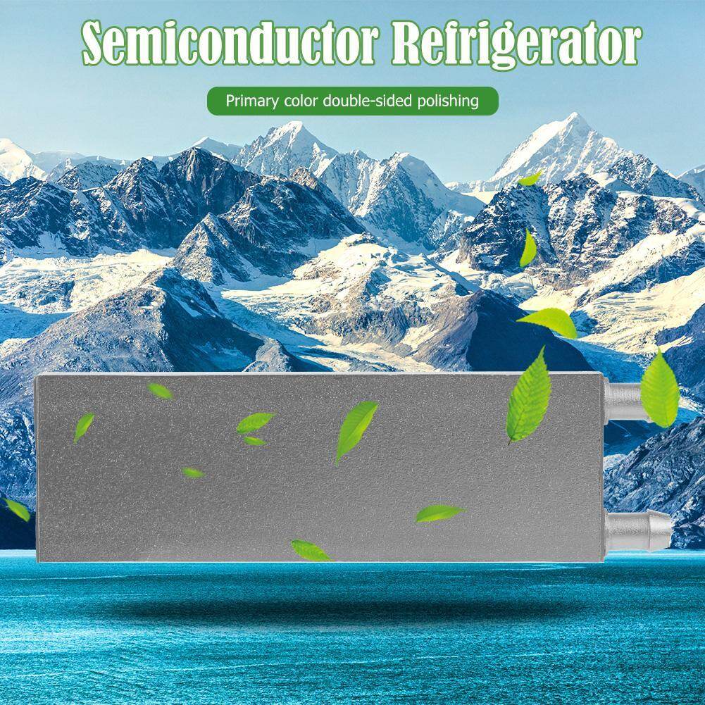 Khối Làm Mát Nước Hợp Kim Nhôm Cho CPU Máy Tính Tản Nhiệt Bạc