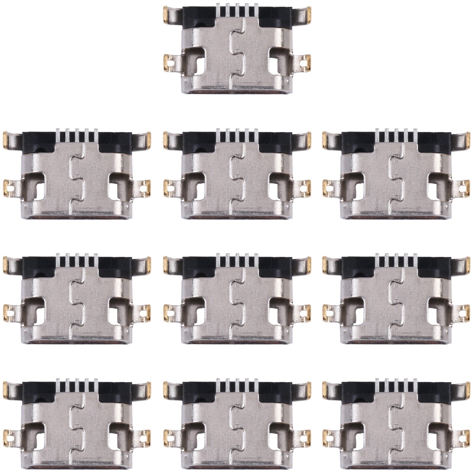 For infinix smart 5/hot 10 lite 10 pcs charging port connector