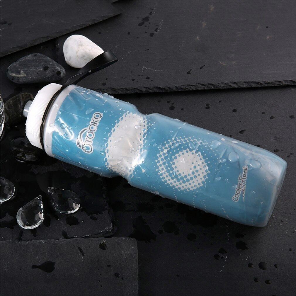 710Ml 24Oz Portable Outdoor Insulated Water Bottle Bicycle Bike Cycling