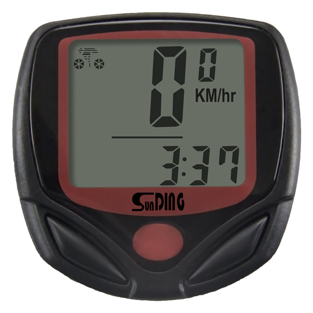 Sunding 548b waterproof mtb bike speedometer cycling digital lcd odometer