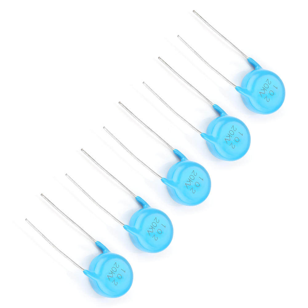 5pcs 20KV 1000PF High Voltage 1000PF Capacitor Ceramic Disc Capacitors HV Set