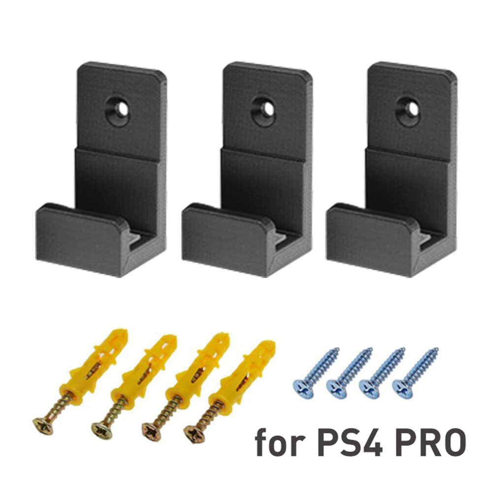Game Console Host Wall Bracket Storage Rack for PS4/PS4 Pro/PS4 Slim Accessory