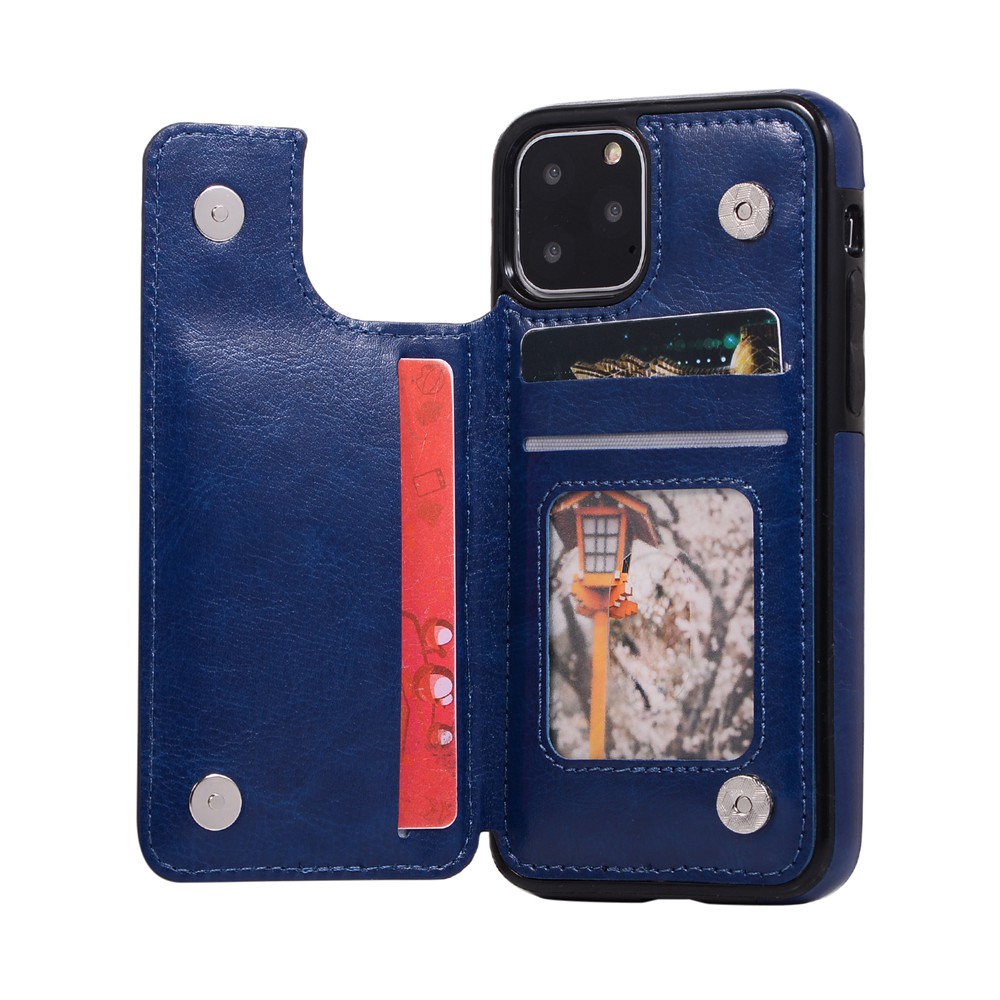 Dành Cho Ốp Lưng Apple iPhone 11/iPhone 11 Pro/iPhone 11 Pro Max Có Ngăn Đựng Thẻ PU Da Chân Đế Kép Từ Tính Vỏ Chống Sốc