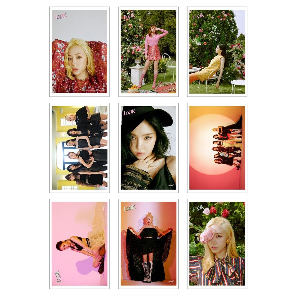 Lomo card 27 ảnh apink - look