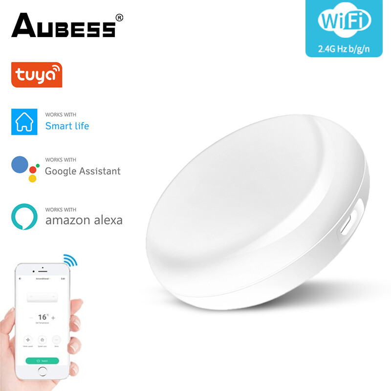 EL style Smart Wireless WiFi-IR Remote Controller Tuya/Smart Life APP WiFi Infrared Remote Controller Air Conditioner TV