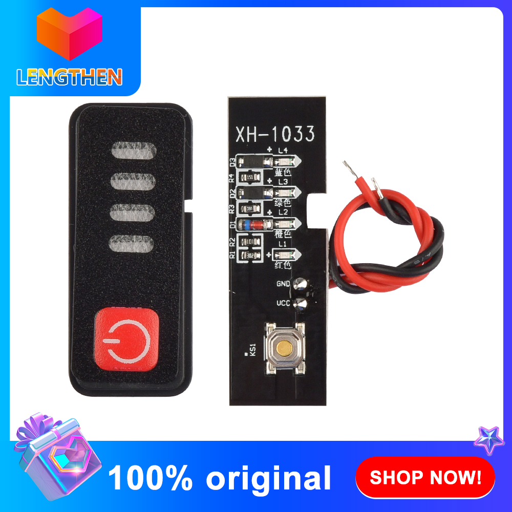 FocusAi 5S 18V 21V Battery Capacity Indicator Module with Power Display and Battery Shell Battery Level Indicator Tester LED Display for 5S