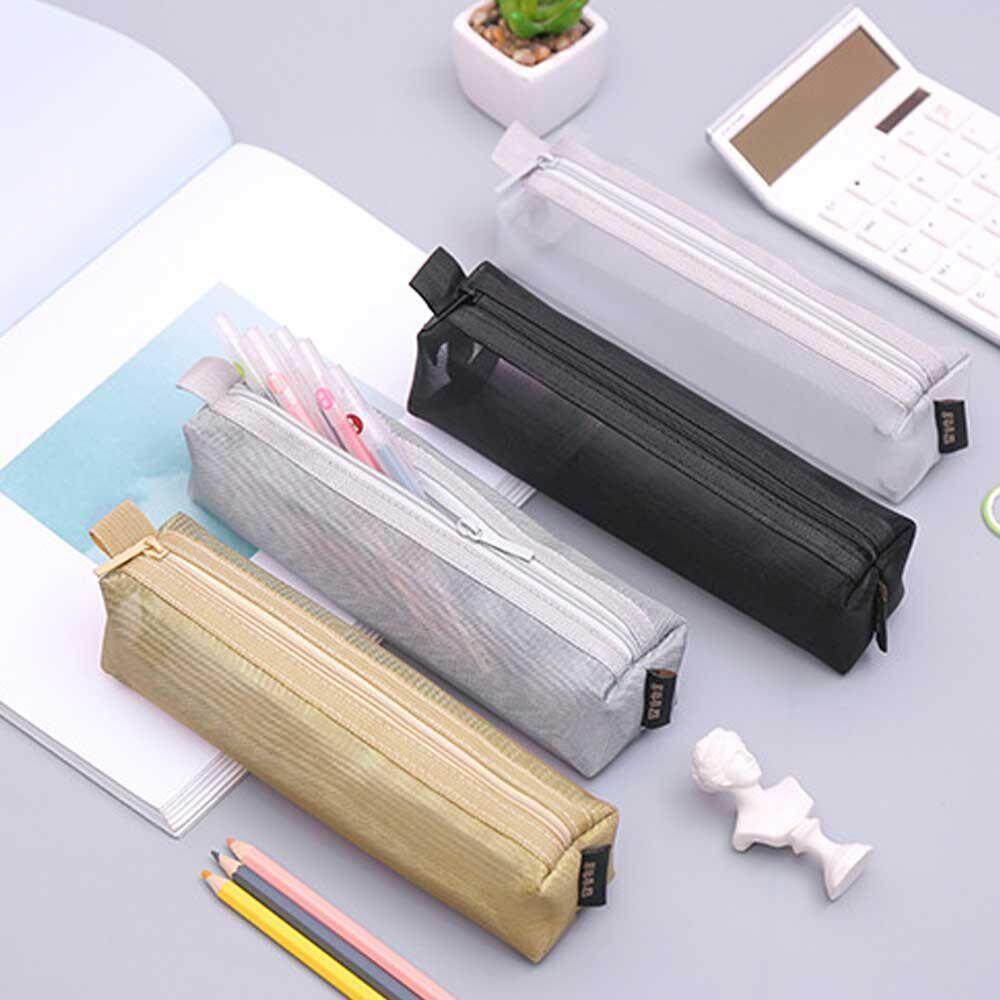 Hoopchina Stationery Student Pencil Case Plain Color Can DIY ...