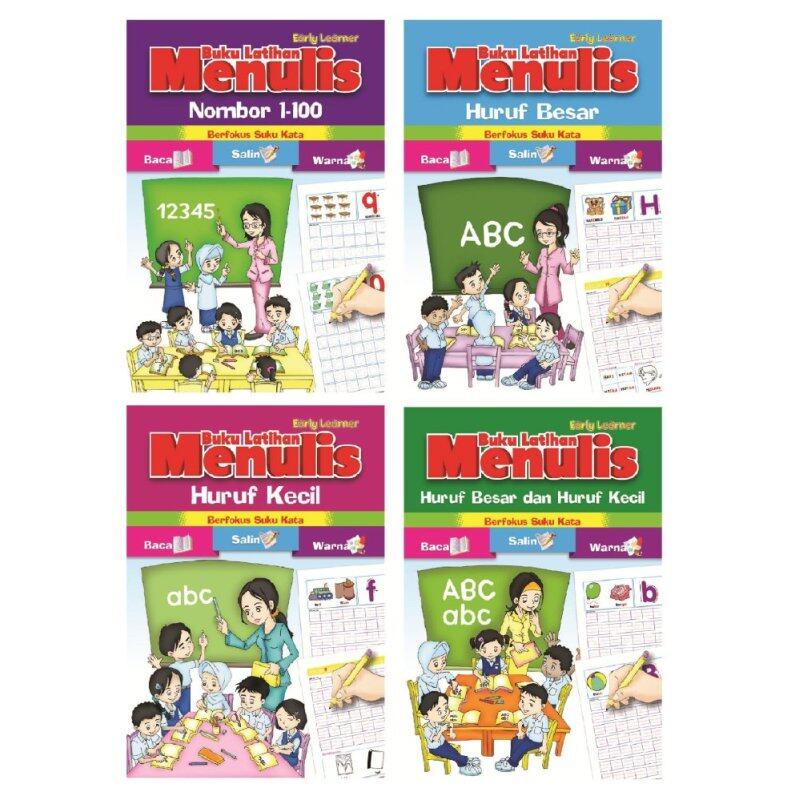 Early Learner Publication Buku Latihan Menulis (4 Naskah) Malaysia