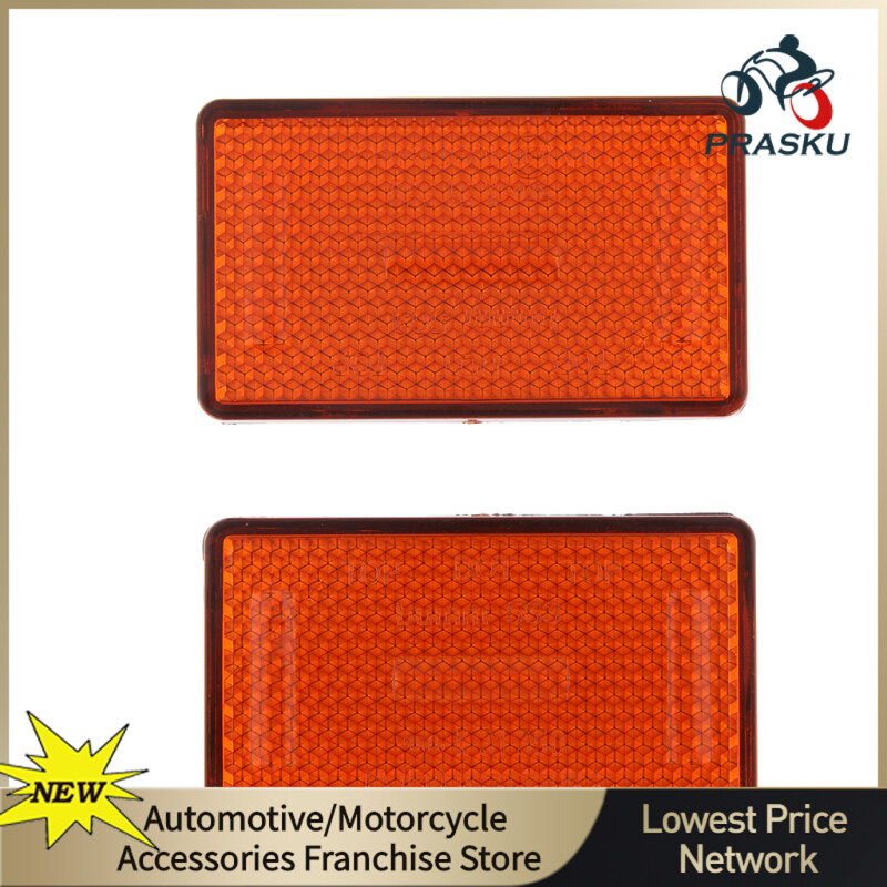Prasku Phuộc Trước 60X36Mm, Hổ Phách Phản Xạ Assy Cho Xe Máy ATV Dirt Bike Scooter