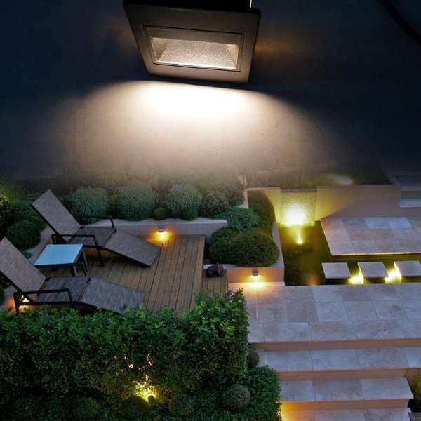 NGOÀI TRỜI 3 W LED Dán Tường Sconce Sáng Chống Nước Xây Dựng Bên Ngoài Cổng Đèn