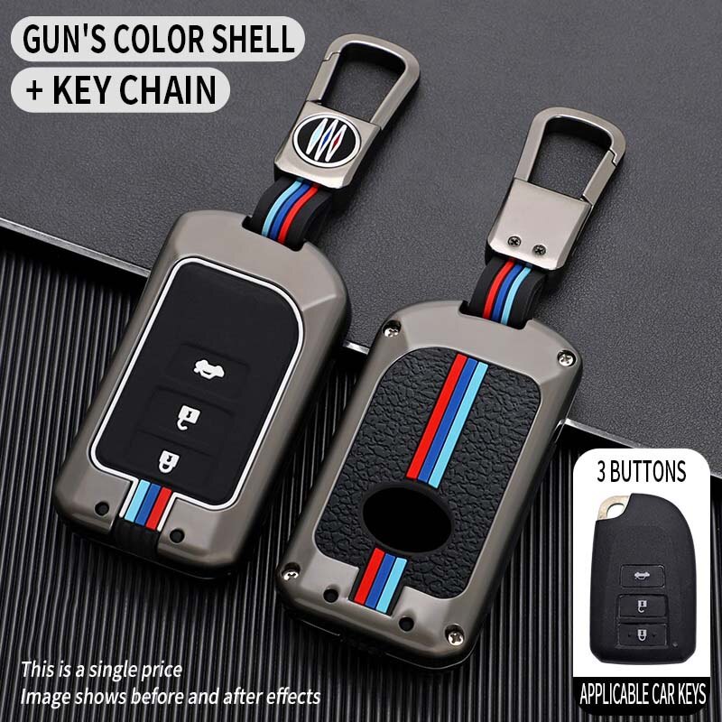 Xuming The All New Toyota Vios Nsp151 Yaris Zinc Alloy Key Cover Protection Key Cover Year 2021 Silicone Key Casing Key Case