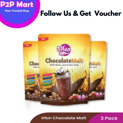 Irfan Susu Chocolate Malt - 3 packs (P2P Mart)