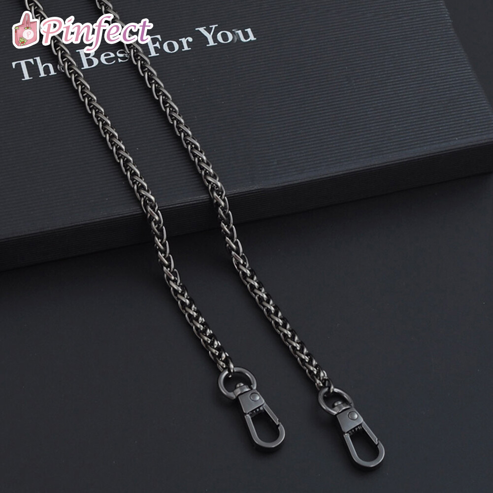 [Pinfect] 120cm Fashion Vintage Women Bag Handle Accessories Metal Chain Strap Replacement for DIY Purse Handbag Shoulder Bag