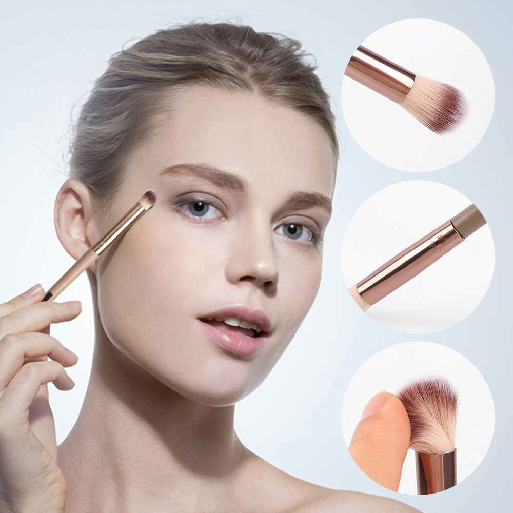 12PCS Makeup Brushes Set Eye Shadow Blending Eyeliner Eyelash Eyebrow Blush Make Up Brush Tools