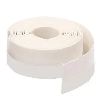 16ft 35mm Door Draft Stopper Sweep Silicone Adhesive Seal Strip