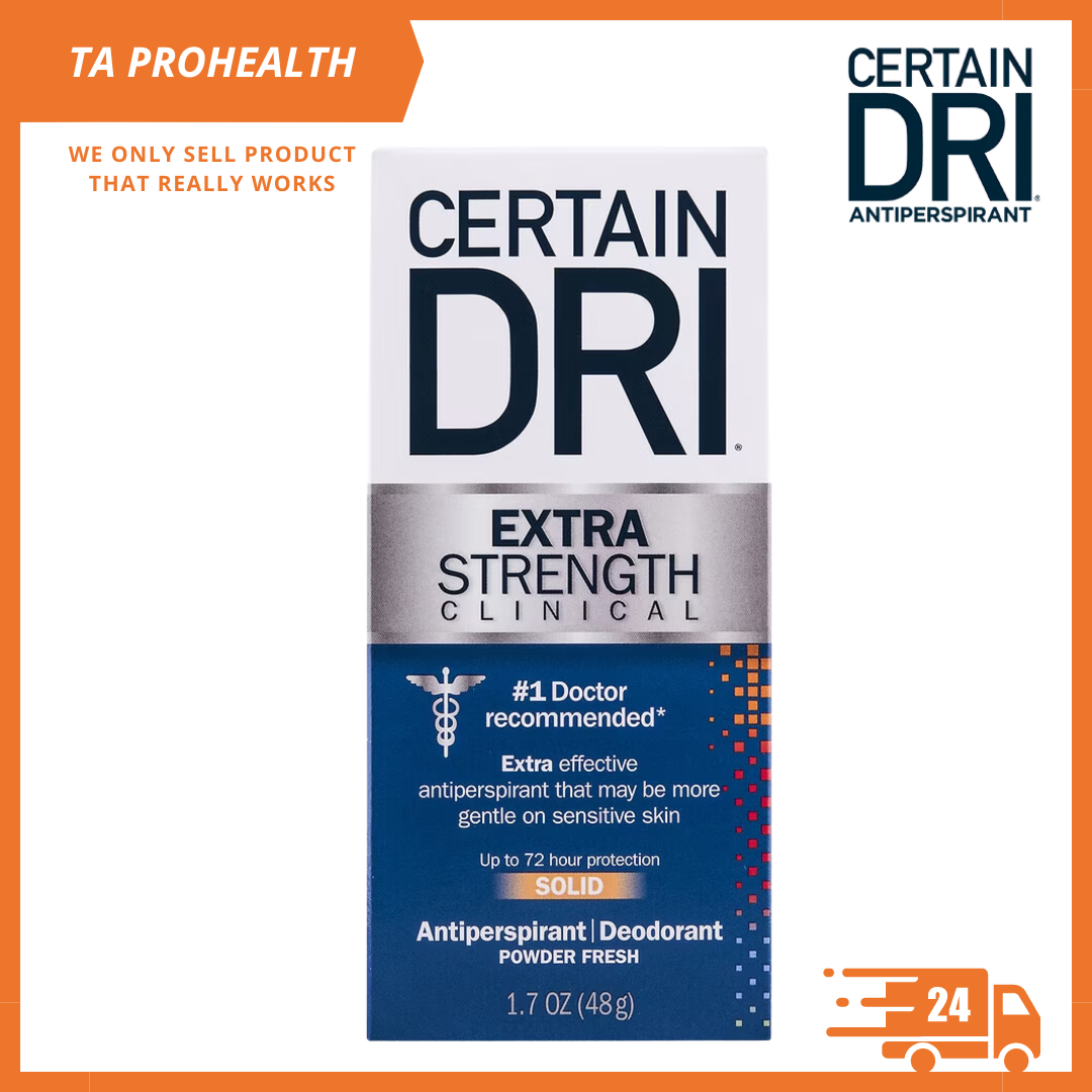 Certain Dri Prescription Strength Clinical Antiperspirant RollOn