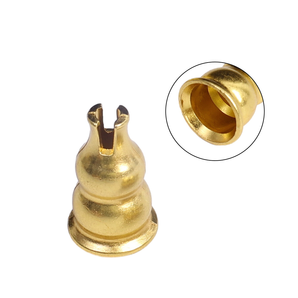 Polocat Solid Gourd Incense Insert Copper Alloy Incense Burner For Incense Sticks And Coil Creative Decoration Home Buddhist Temple