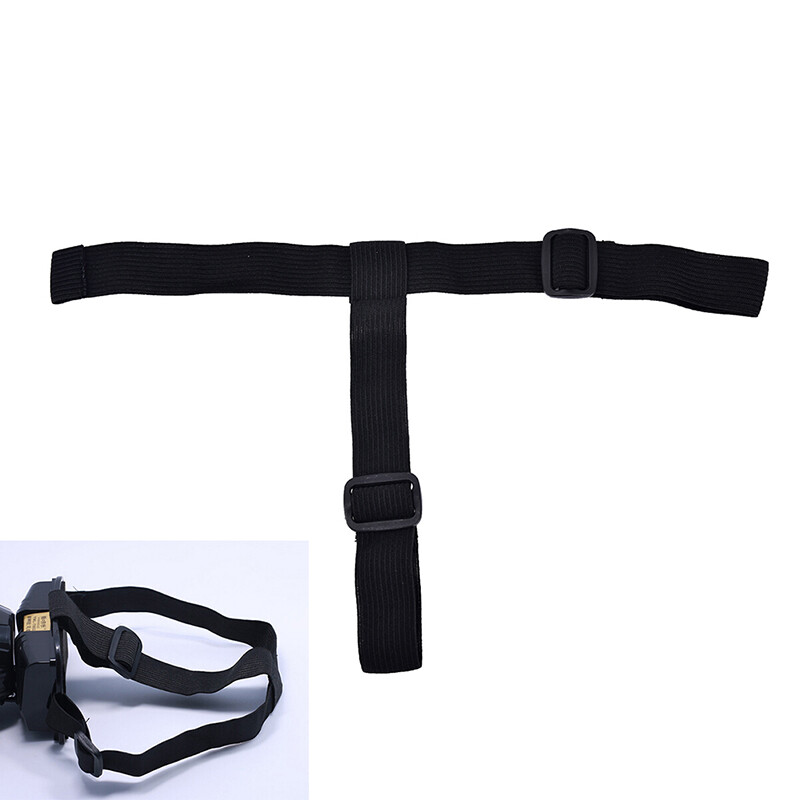 Blowing Elastic adjustable headband belt headlight lamp head strap for flashlight