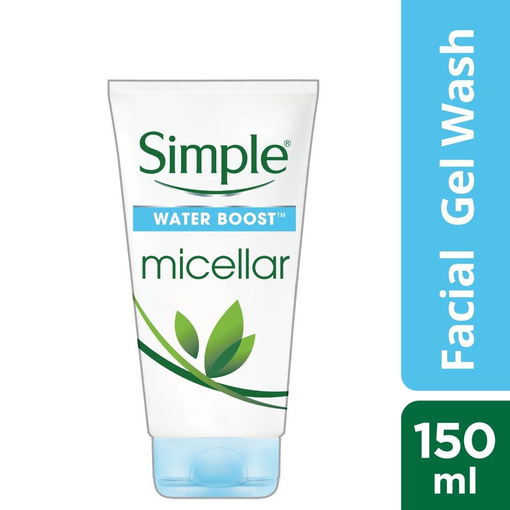 simple water boost micellar gel wash 150ml