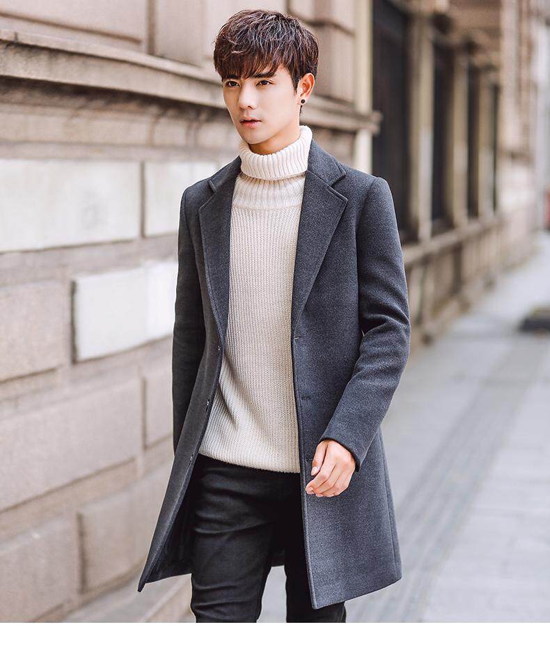 Korean mens coat online