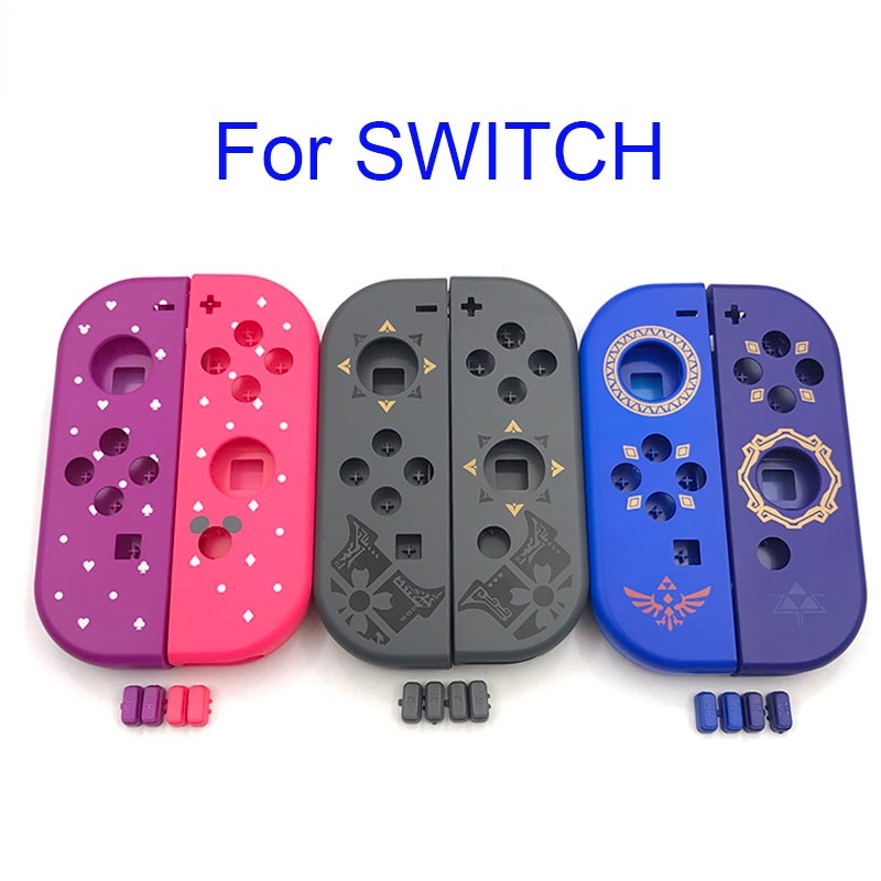 Vỏ Thay Thế Bộ Vỏ Joy-Con Cho Nintendo Switch NS NX Bảng Điều Khiển Và Vỏ Điều Khiển Joycon Nút SL SR Trái Phải