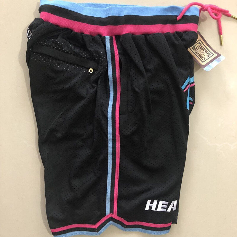 miami heat jersey shorts
