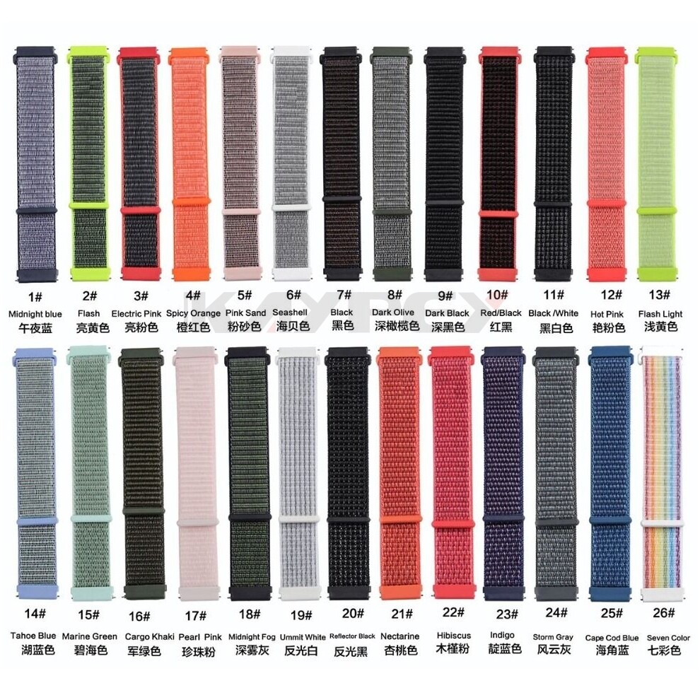 Nylon strap For Haylou Smart Watch 2 LS02 RS4 RS4 Plus watch band