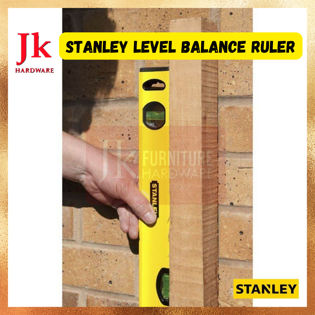 STANLEY ALUMINUM WATER SPIRIT LEVEL BALANCE RULER | Lazada