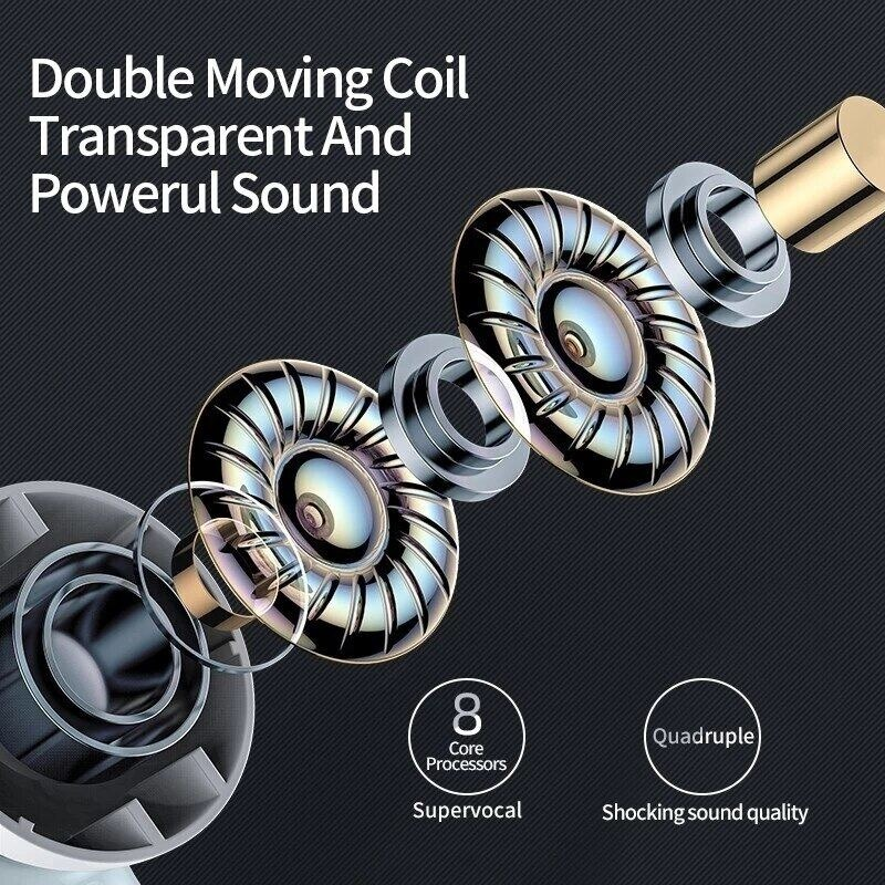 Tai Nghe Bluetooth Tai Nghe Không Dây Chân Thật TWS Mini Tai Nghe Thể Thao Pro 4 Tai Nghe Chống Nước Hiển Thị Kỹ Thuật Số