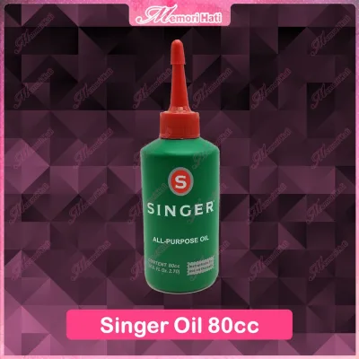 Singer Sewing Machine Oil 80cc / Minyak Mesin Jahit Singer 80cc