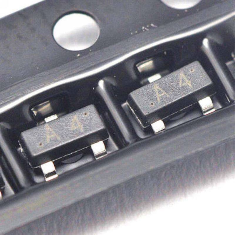 50pcs bav70 a4 0.2a 70v sot-23 smd switch transistor