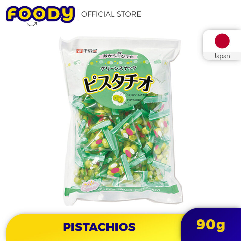Japan Sennarido Green Snacks Pistachio Original / Wasabi 90g 日本 千成堂