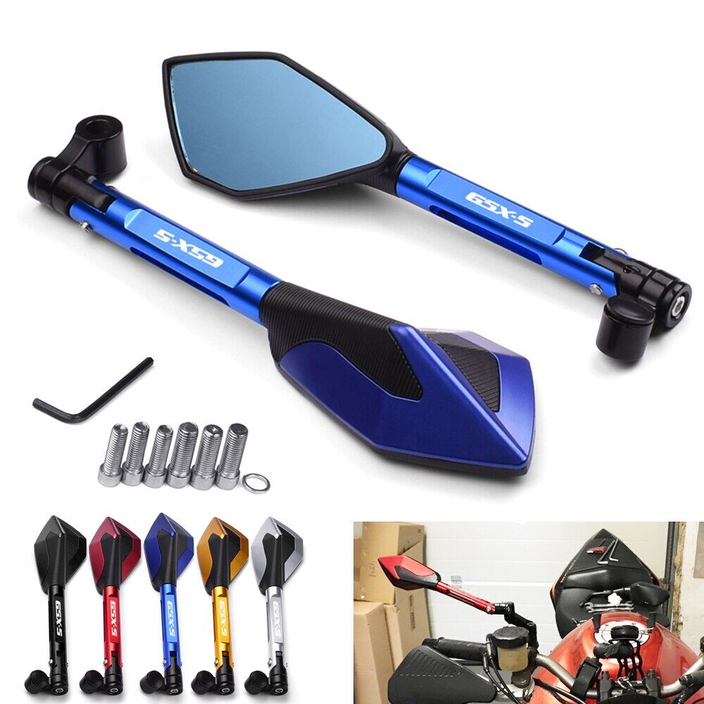 Kit Portatarga Posteriore Con LED Per Moto - Eliminatore Parafango In Acciaio Per Suzuki GSX-S750 (2017-2022) E GSX-S1000F (2015-2021)